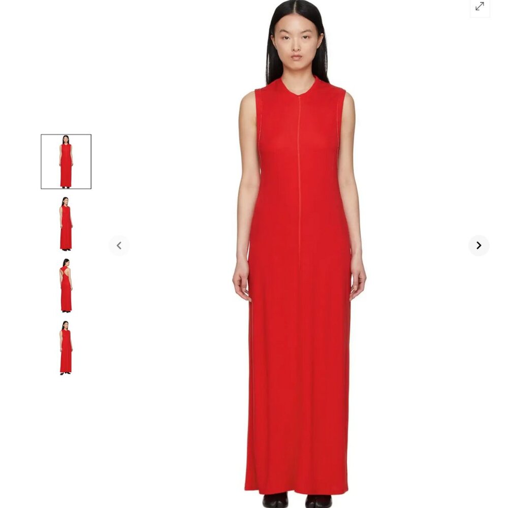 Commission 2022 Red Dress - Size 2 (XS)